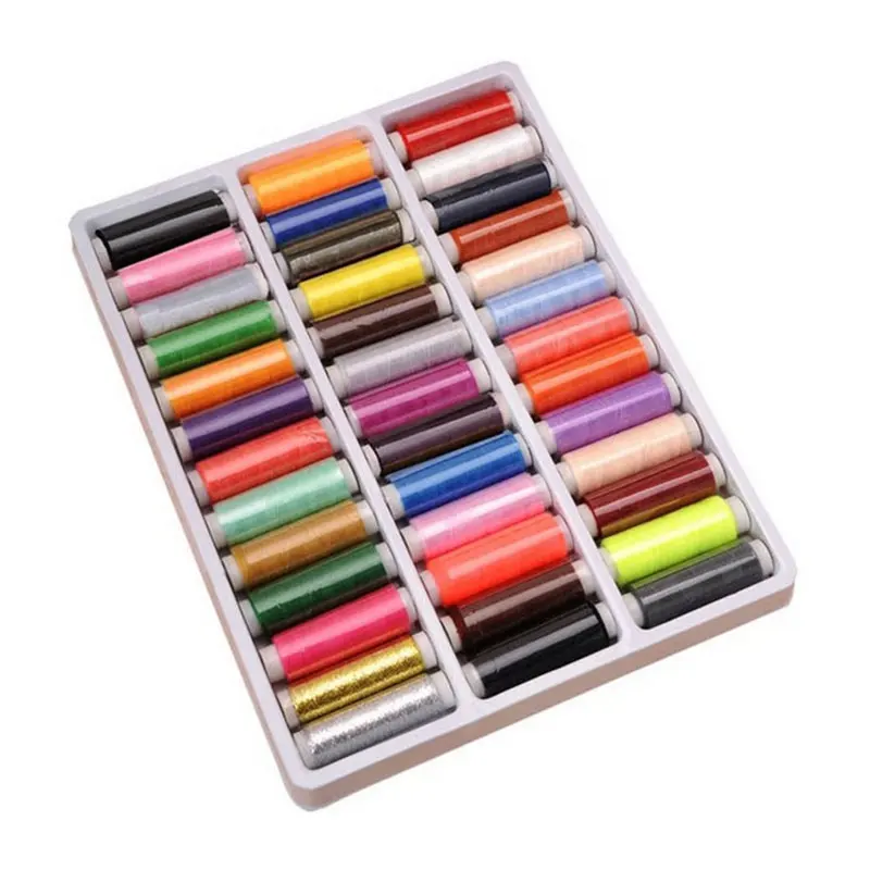39pcs/set Reels Polyester Sewing Threads Yarn Hand Embroidery Sewing Thread Spools Craft 39 Colors
39pcs/set Reels Polyester Sewing Threads Yarn Hand Embroidery Sewing Thread Spools Craft 39 Colors