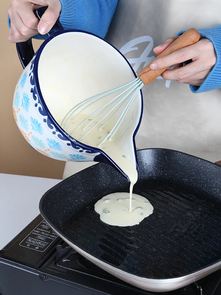 Ceramic salad breakfast bowl with handle mixing noodle baking tool egg fruit big bowl Japanese style porcelain tableware
Ceramic salad breakfast bowl with handle mixing noodle baking tool egg fruit big bowl Japanese style porcelain tableware