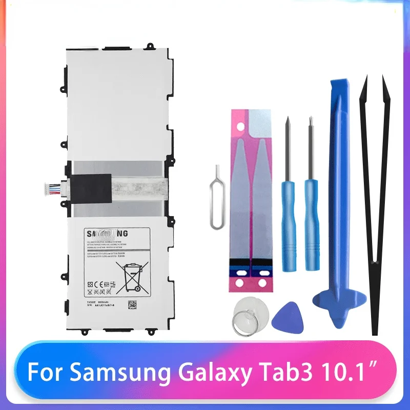 Аккумулятор Samsung Galaxy Tab 3 10 1 ''P5210/P5200/P5220 6800 мАч | Мобильные телефоны и