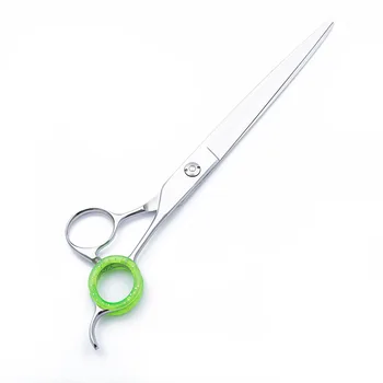 7" Professional quality 440C straight cutting scissors Pet Dog Grooming Scissors Cutting scissors/shears JP440C hairdressing 
7" Professional quality 440C straight cutting scissors Pet Dog Grooming Scissors Cutting scissors/shears JP440C hairdressing