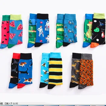 Man Sock Knee-high Cotton Fruit Watermelon Go Kart Animal Bee Golf Mouse Dog Colorful Happy Spring Winter Funny Warm Sock Unisex
Man Sock Knee-high Cotton Fruit Watermelon Go Kart Animal Bee Golf Mouse Dog Colorful Happy Spring Winter Funny Warm Sock Unisex