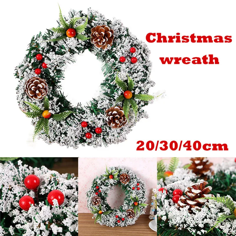 2020 DIY Wall Hanging Christmas Wreath Decoration For Xmas Party Door Garland Ornament Peculiar Gift Decorations for Party #0903
2020 DIY Wall Hanging Christmas Wreath Decoration For Xmas Party Door Garland Ornament Peculiar Gift Decorations for Party #0903