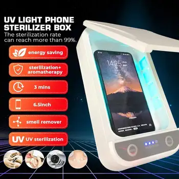 Bakeey DS01 Multifunction Double UV Phone Watch Disinfection Sterilizer Box Face Mask Jewelry Cleaner with Aromatherapy Safety
Bakeey DS01 Multifunction Double UV Phone Watch Disinfection Sterilizer Box Face Mask Jewelry Cleaner with Aromatherapy Safety
