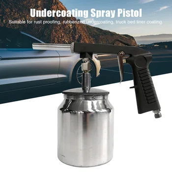Rubberized Undercoat Multifunction Undercoating Spray Pistol Pneumatic Tools Easy Apply Rust Proofing With Suction Feed Cup
Rubberized Undercoat Multifunction Undercoating Spray Pistol Pneumatic Tools Easy Apply Rust Proofing With Suction Feed Cup