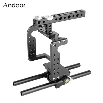 Video Camera Cage Stabilizer Aluminum Alloy for GH5/GH4 DSLR to Mount Mic Monitor LED Light Film Making Accessories
Video Camera Cage Stabilizer Aluminum Alloy for GH5/GH4 DSLR to Mount Mic Monitor LED Light Film Making Accessories