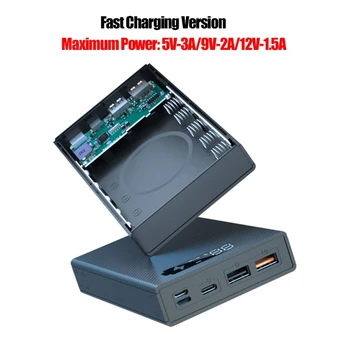 New Detachable QC3.0 PD Quick Charge LCD Display DIY 5x18650 Battery Case Power Bank Shell without Battery Powerbank Protector
New Detachable QC3.0 PD Quick Charge LCD Display DIY 5x18650 Battery Case Power Bank Shell without Battery Powerbank Protector