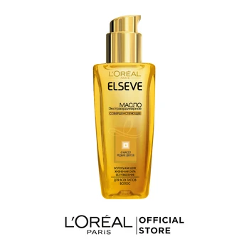 L'Oreal Paris elseve hair oil "эльсев, extraordinary", for all types of hair, 100 ml
L'Oreal Paris elseve hair oil "эльсев, extraordinary", for all types of hair, 100 ml