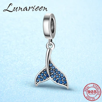 Fish tail blue zircon 925 Sterling Silver Charms For jewelry making Pendants Fit Original Charm European Bracelets
Fish tail blue zircon 925 Sterling Silver Charms For jewelry making Pendants Fit Original Charm European Bracelets