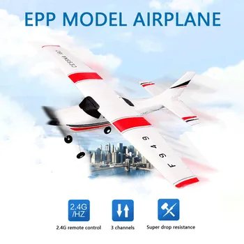 WLtoys F949 RTF Glider 3CH 2.4G RC Airplane RTF Remote Control Glider EPP Composite Material Stronger Driving Power Dropshipping
WLtoys F949 RTF Glider 3CH 2.4G RC Airplane RTF Remote Control Glider EPP Composite Material Stronger Driving Power Dropshipping