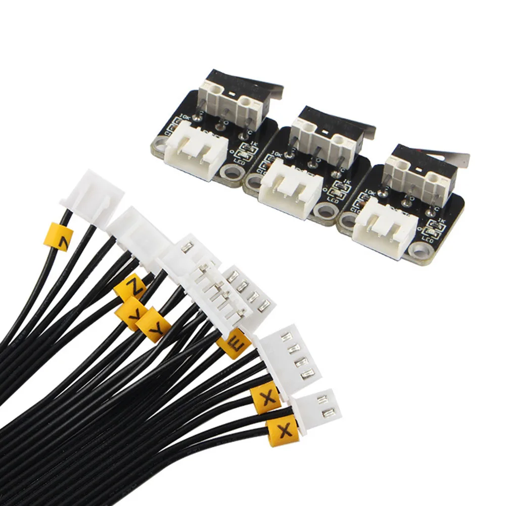 3 Set Mini Easy Install Control XYZ Axis With Cable Limit Switch Repair Office PCB Plug And Play 3D Printer For Ender Pro | Компьютеры и
