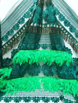 Free shipping (5yards/pc) High quality African sequins French net lace fabric with tassels 2019 newest for fashion dress
Free shipping (5yards/pc) High quality African sequins French net lace fabric with tassels 2019 newest for fashion dress