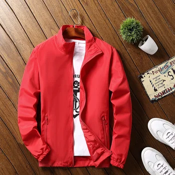 Jacket Men 2020 New Spring and Autumn Men's Plat Collar Solid Color Zipper Pocket Slim Men's Casual Jacket
Jacket Men 2020 New Spring and Autumn Men's Plat Collar Solid Color Zipper Pocket Slim Men's Casual Jacket