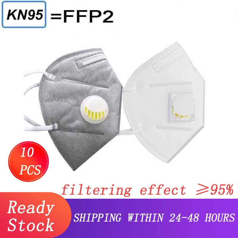 KN95 Dustproof Air Filter Mask With Breathable Valve PM2.5 Dust Mask 95% Filtration For Men Women Dust Mask Respirator FFP2
KN95 Dustproof Air Filter Mask With Breathable Valve PM2.5 Dust Mask 95% Filtration For Men Women Dust Mask Respirator FFP2