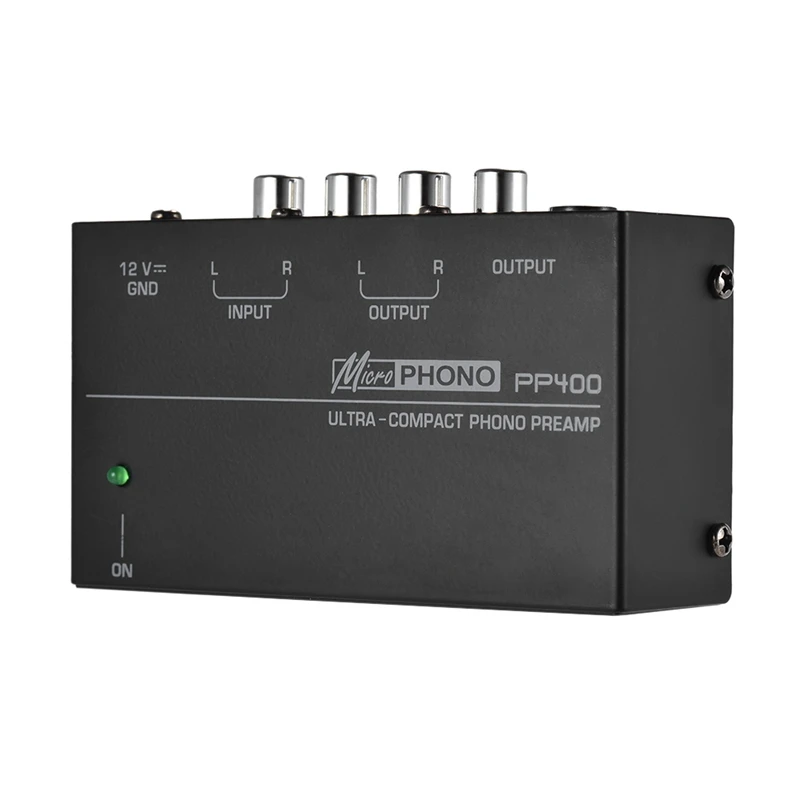 PP400 Ultra-Compact Phono Preamp Preamplifier With Rca 1/4Inch Trs Interfaces Preamplificador Phono Preamp Preamplifier
PP400 Ultra-Compact Phono Preamp Preamplifier With Rca 1/4Inch Trs Interfaces Preamplificador Phono Preamp Preamplifier