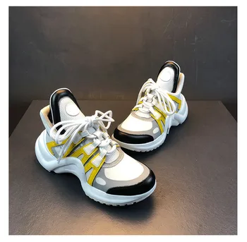 Bonjean Women Casual Sneakers Mixed Color Platform Ladies Creepers Fashion Footwear Woman Walking Creepers Shoes 
Bonjean Women Casual Sneakers Mixed Color Platform Ladies Creepers Fashion Footwear Woman Walking Creepers Shoes