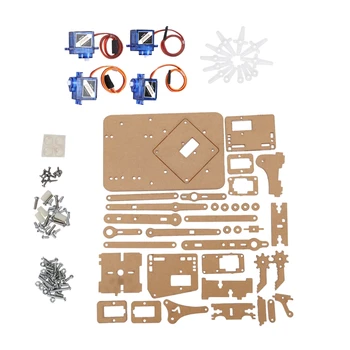 4 DOF Mechanical Arm Robot Manipulator Claw for Arduino Maker Learning DIY Kit Robot
4 DOF Mechanical Arm Robot Manipulator Claw for Arduino Maker Learning DIY Kit Robot