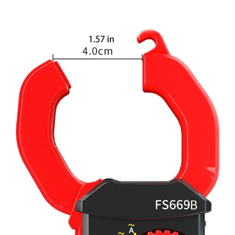 Clamp Meter 1000V/600A High Accuracy Auto-Ranging AC Current Amp Multimeter with AC/DC Voltage Capacitance Diode Tester
Clamp Meter 1000V/600A High Accuracy Auto-Ranging AC Current Amp Multimeter with AC/DC Voltage Capacitance Diode Tester