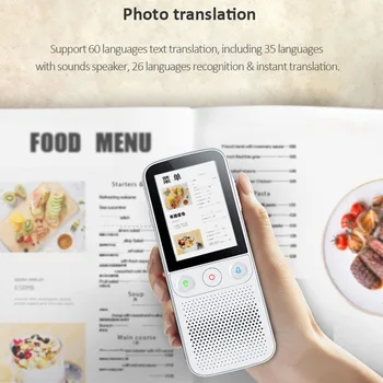 Portable Language Translation Device WiFi HD Touch Screen Multiple Translation AI Instant Translator Support 137 Language
Portable Language Translation Device WiFi HD Touch Screen Multiple Translation AI Instant Translator Support 137 Language