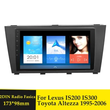 2Din Car Radio Fascia for Lexus IS200 1995-2006 for Toyota Altezza Stereo Panel Dash Mount Trim Installation Kit CD Audio Frame