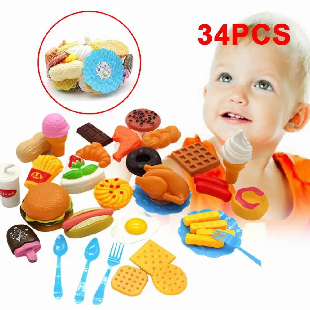 Kitchen Food Toys Simulation Kitchenware Play Set Pretend Play Pot Steak Vegetable Bread Hot Dog Omelette Children Girl Toy
Kitchen Food Toys Simulation Kitchenware Play Set Pretend Play Pot Steak Vegetable Bread Hot Dog Omelette Children Girl Toy