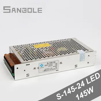 Switch Power Supply Transformer 145W Output Switching Mode S-145-24 Led Power Supply 5/12/24/36/48(V) Single Output Switches
Switch Power Supply Transformer 145W Output Switching Mode S-145-24 Led Power Supply 5/12/24/36/48(V) Single Output Switches