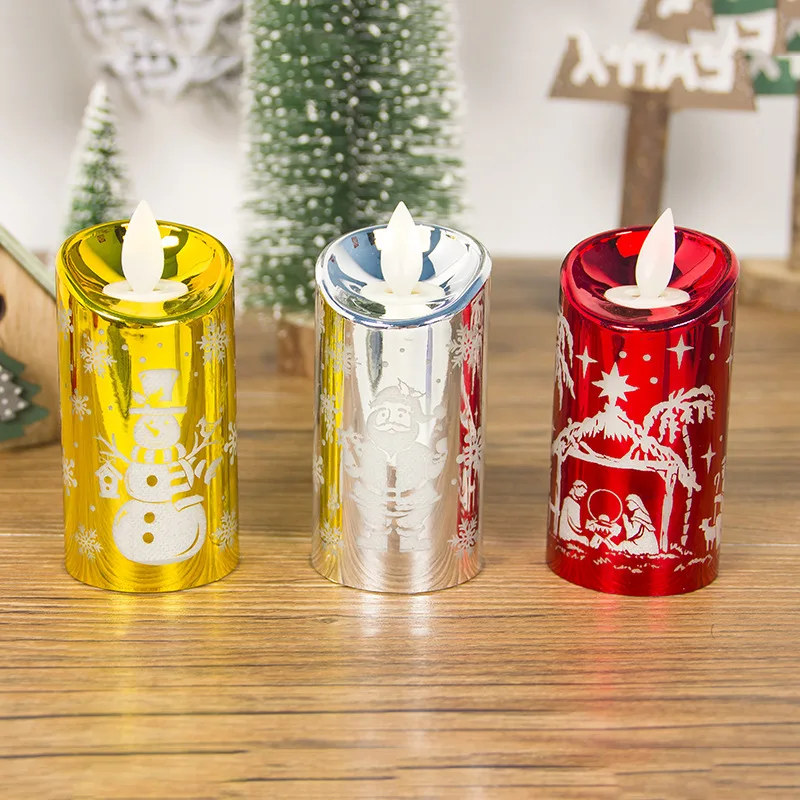 1Pcs Christmas Snowman Christmas Candle Light LED Electronic button powered Party Xmas Atmosphere Decor lantern navidad
1Pcs Christmas Snowman Christmas Candle Light LED Electronic button powered Party Xmas Atmosphere Decor lantern navidad