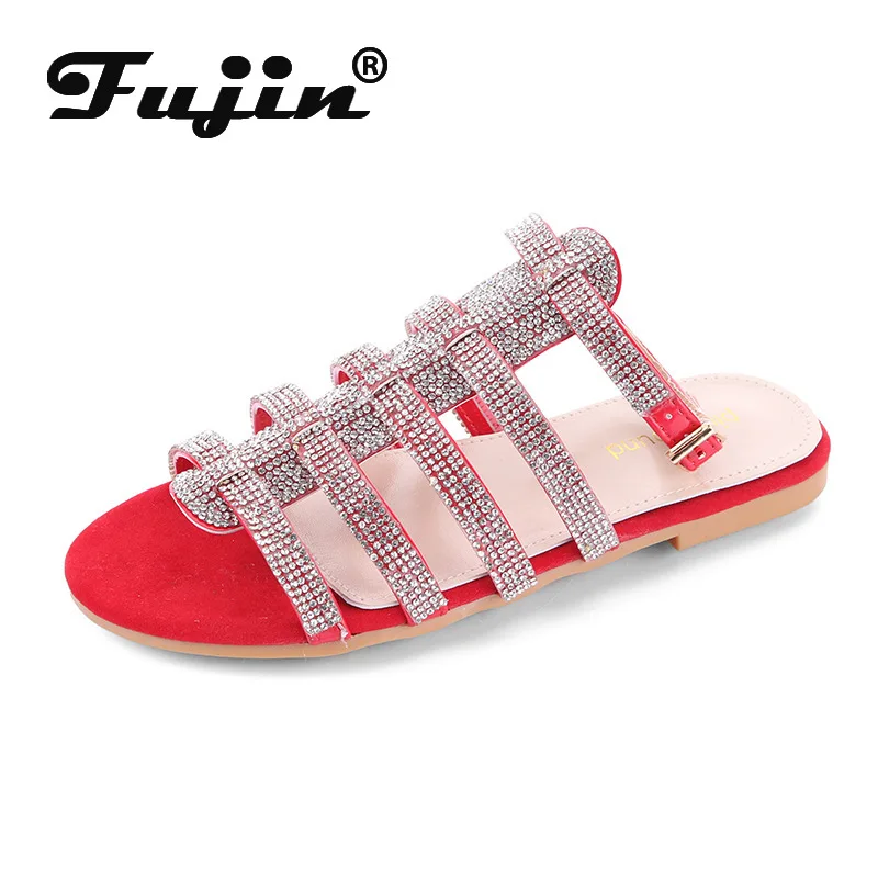 Fujin Summer Women Sandals Hoof Heels Fashion Low Heel Crystal Back Strap Breathable Solid Flat Bottom Causal Buckle Women Shoes
Fujin Summer Women Sandals Hoof Heels Fashion Low Heel Crystal Back Strap Breathable Solid Flat Bottom Causal Buckle Women Shoes