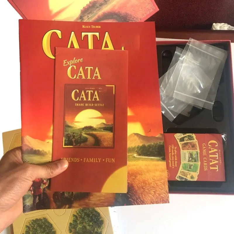 The settler of Cataning main board game 5th edition with seafarer 5-6 player expansion Strategy table game toy gift for adult
The settler of Cataning main board game 5th edition with seafarer 5-6 player expansion Strategy table game toy gift for adult