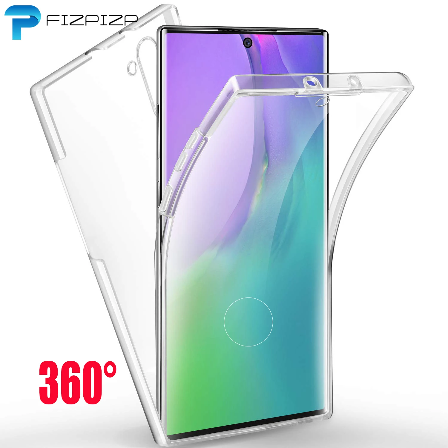 For Samsung Galaxy Note 10 Note10+ Plus Pro Note 10 Case 360 Degree Silicone Cover 2 in 1 Hard PC Back + Soft TPU Front Case
For Samsung Galaxy Note 10 Note10+ Plus Pro Note 10 Case 360 Degree Silicone Cover 2 in 1 Hard PC Back + Soft TPU Front Case