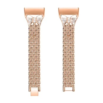 Replacement Wristband Metal Rhinestone Bowknot Watch Strap for FitbitCharge 3 NC99
Replacement Wristband Metal Rhinestone Bowknot Watch Strap for FitbitCharge 3 NC99