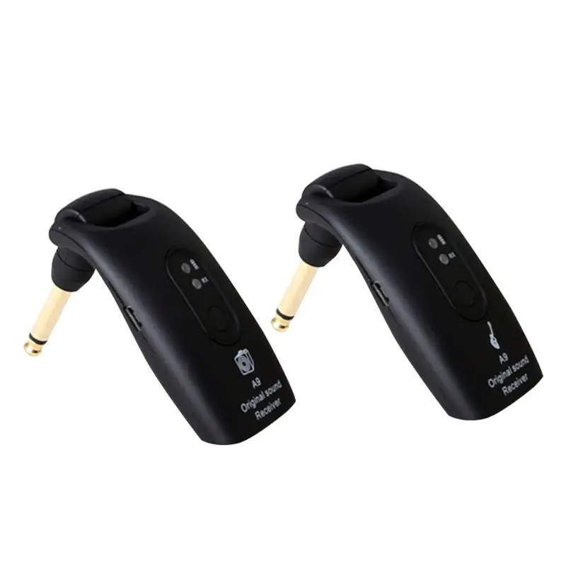2.4GHz Wireless Guitar System Transmitter A9 Receiver Built-in Rechargeable Musical Instrument Accessories
2.4GHz Wireless Guitar System Transmitter A9 Receiver Built-in Rechargeable Musical Instrument Accessories