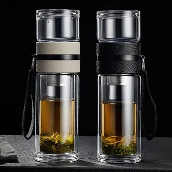 Tea separation cups custom double glass portable filter hand creative men and women water cups Blenders mini blender mixer
Tea separation cups custom double glass portable filter hand creative men and women water cups Blenders mini blender mixer
