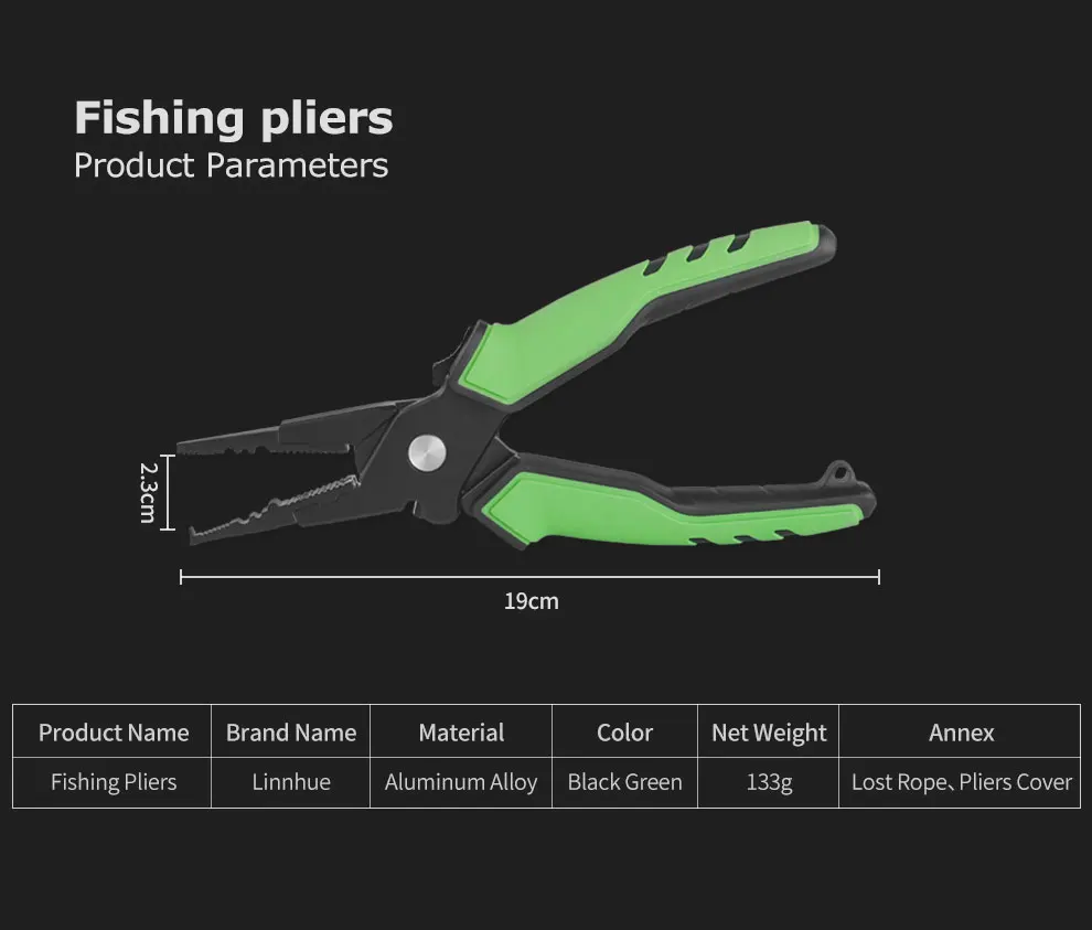 Aluminum Alloy Fishing Pliers Grip Set Tackle Hook Recover Line Cutter 1pc Aluminum Alloy Fishing Pliers Grip Set Tackle Hook Recover Line Cutter 1pc