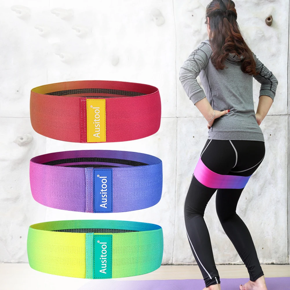 Resistance Band Latex Non-slip Elastic Hip Ring Fitness Resistance Ring Squat Yoga Stretch Band Loop For Home Fitness Men Women
Resistance Band Latex Non-slip Elastic Hip Ring Fitness Resistance Ring Squat Yoga Stretch Band Loop For Home Fitness Men Women