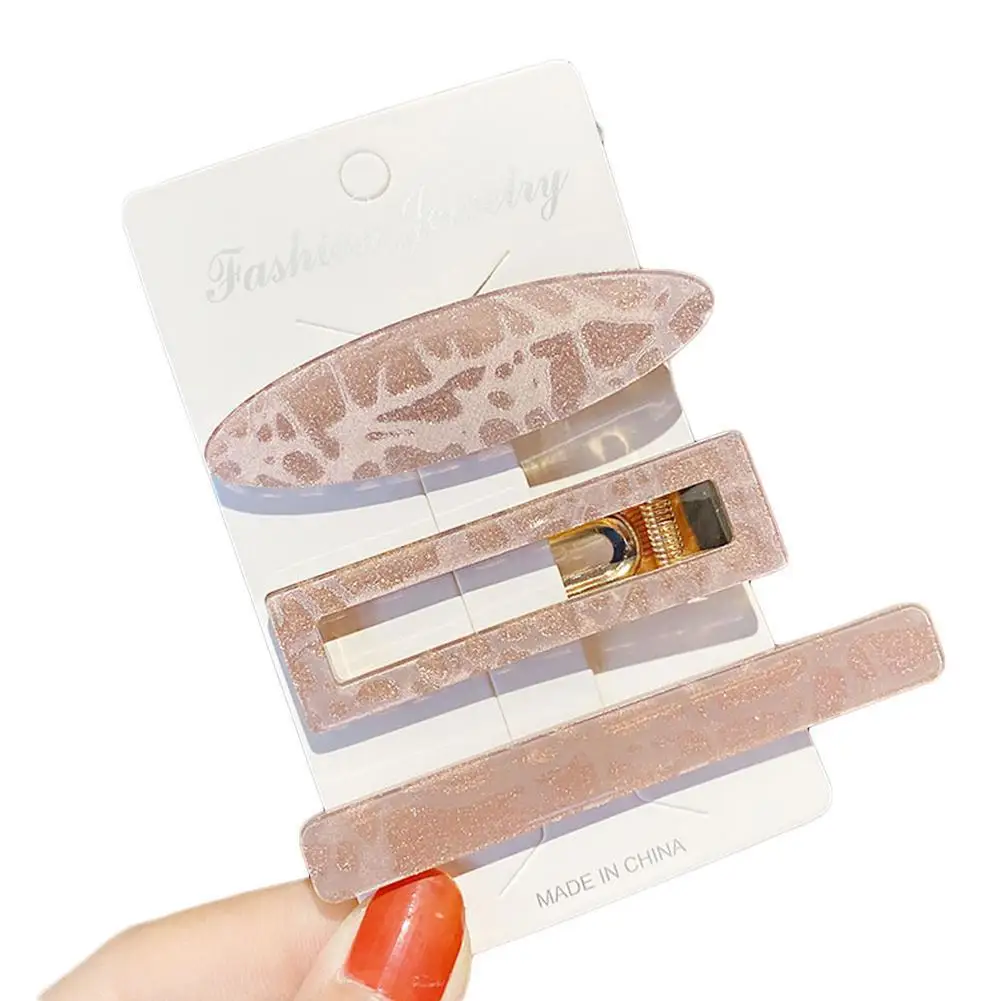 3pcs/set Hairpins Side Clip Women Girls Accessories Geometric Trendy Hair New Fashion Jewelry Barrettes M4S6
3pcs/set Hairpins Side Clip Women Girls Accessories Geometric Trendy Hair New Fashion Jewelry Barrettes M4S6