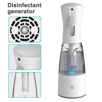 400ml Disinfection Water Maker Home Sterilization Generator Sodium Hypochlorite Disinfectant Liquid Making Machine Home Cleaner
400ml Disinfection Water Maker Home Sterilization Generator Sodium Hypochlorite Disinfectant Liquid Making Machine Home Cleaner
