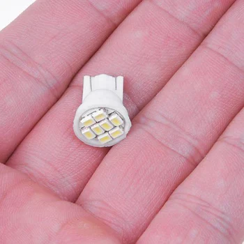 Car LED Interior Light Bulbs Truck Wedge 10pcs Replacement 12v 1206 2825 194 White T10 8 SMD
Car LED Interior Light Bulbs Truck Wedge 10pcs Replacement 12v 1206 2825 194 White T10 8 SMD