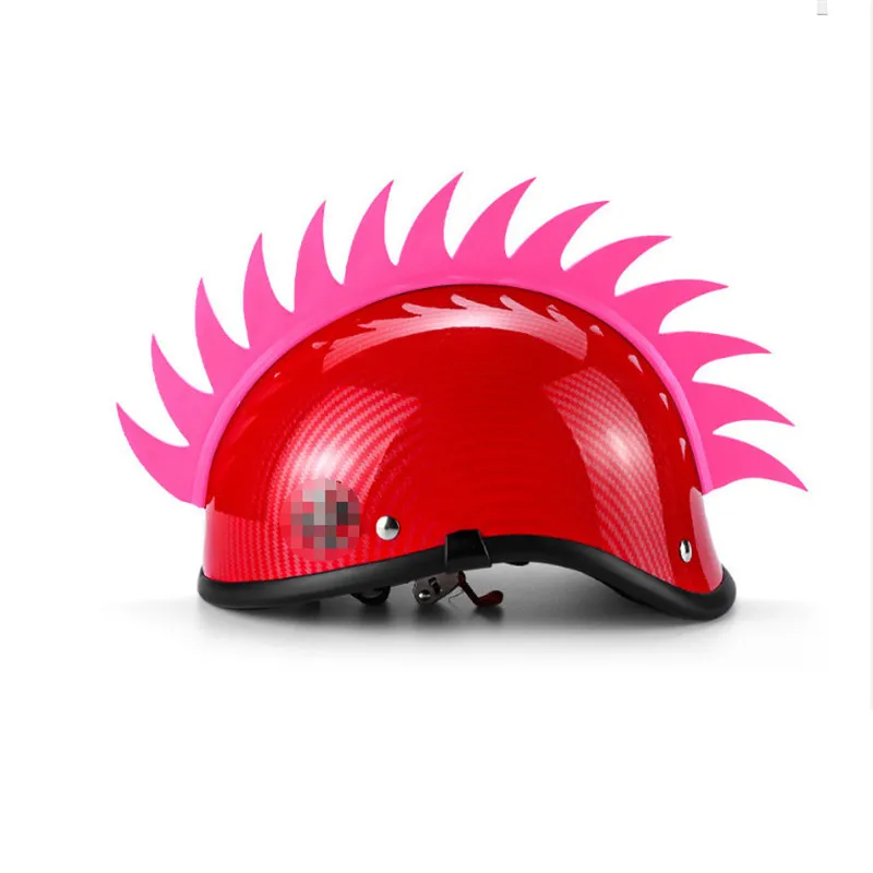 Motorcycle Helmet Decoration Crest Silicone Stripe Personality Retro Helmet Universal
Motorcycle Helmet Decoration Crest Silicone Stripe Personality Retro Helmet Universal