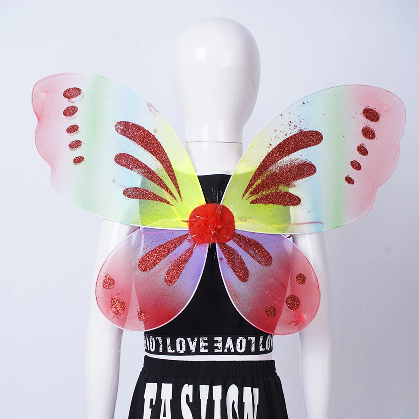 Kids Girls Beautiful Butterfly Style Wings with Elastic Shoulder Straps Photography Costume Props Halloween Cosplay Accessories
Kids Girls Beautiful Butterfly Style Wings with Elastic Shoulder Straps Photography Costume Props Halloween Cosplay Accessories