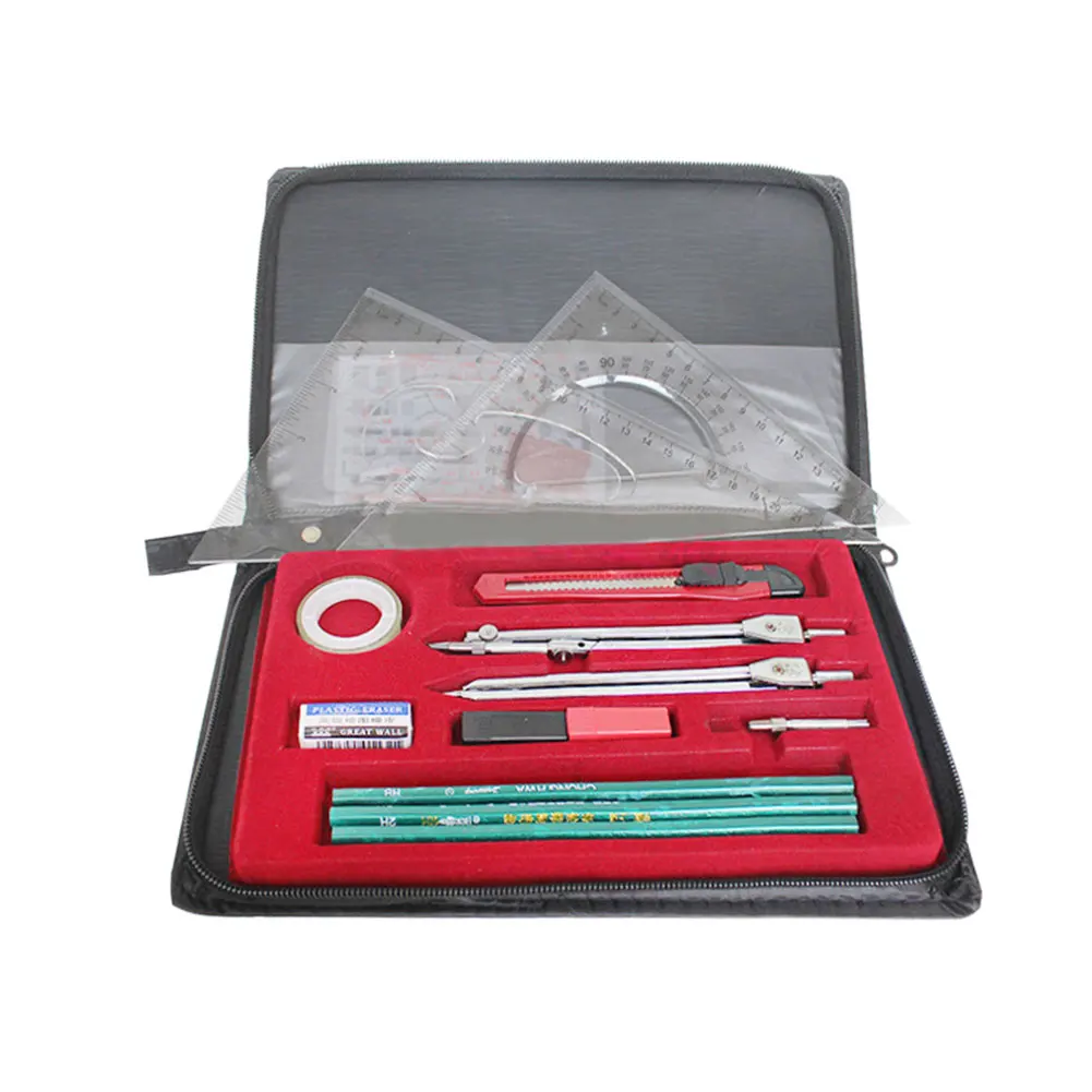 Plotter Mechanical Stationary Supplies Eraser Adhesive Tape Instruments Cutter Building Engineering Drawing Tool Set Combination
Plotter Mechanical Stationary Supplies Eraser Adhesive Tape Instruments Cutter Building Engineering Drawing Tool Set Combination