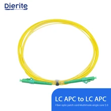 Simplex 2.0mm PVC LC APC to LC APC Single Mode Fiber Patch Cable Jumper Fiber Patch Cord Fibra Optica 1M 3M 5M 10M 20M 30M
Simplex 2.0mm PVC LC APC to LC APC Single Mode Fiber Patch Cable Jumper Fiber Patch Cord Fibra Optica 1M 3M 5M 10M 20M 30M