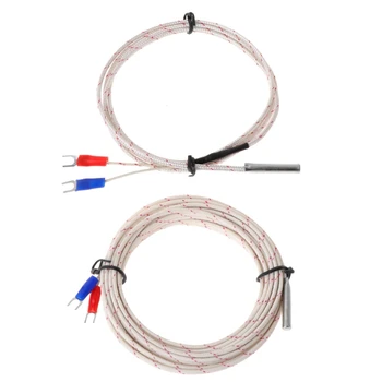 2019 Hot! Thermocouple Temperature Controller Sensor 0-600C K Type Wire 1M 5M Probe 5x30mm
2019 Hot! Thermocouple Temperature Controller Sensor 0-600C K Type Wire 1M 5M Probe 5x30mm