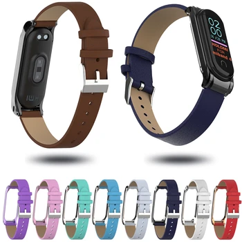 New Fashion PU Leather Bracelet for Xiaomi Mi Band 3 4 Strap Watch Wrist bracelet for Miband Silicone Metal Frame Replacement
New Fashion PU Leather Bracelet for Xiaomi Mi Band 3 4 Strap Watch Wrist bracelet for Miband Silicone Metal Frame Replacement