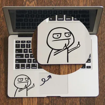 Middle Finger Stick Man Laptop Sticker for Macbook Trackpad Decal Pro 16" Air Retina 11 12 13 14 15 inch Mac Book Notebook Skin
Middle Finger Stick Man Laptop Sticker for Macbook Trackpad Decal Pro 16" Air Retina 11 12 13 14 15 inch Mac Book Notebook Skin
