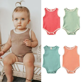 NEW Cute Newborn Baby Boy Girl Summer Romper Playsuit Jumpsuit Solid Outfits Casual Overall Sunsuit 3-24M
NEW Cute Newborn Baby Boy Girl Summer Romper Playsuit Jumpsuit Solid Outfits Casual Overall Sunsuit 3-24M