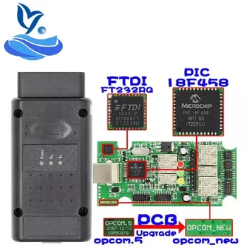 Newest Firmware OPCOM 1.99 OBD2 CAN-BUS Code Reader For Opel OP COM OP-COM Diagnostic PIC18F458 FTDI Chip
Newest Firmware OPCOM 1.99 OBD2 CAN-BUS Code Reader For Opel OP COM OP-COM Diagnostic PIC18F458 FTDI Chip
