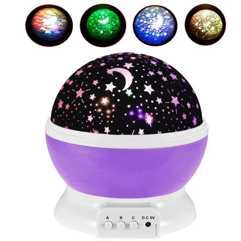 Rotating Night Light Starry Projector Star Moon Sky Master LED Cosmos Lamp for Child Kids in Bedroom Birthday Gift lampara luna
Rotating Night Light Starry Projector Star Moon Sky Master LED Cosmos Lamp for Child Kids in Bedroom Birthday Gift lampara luna