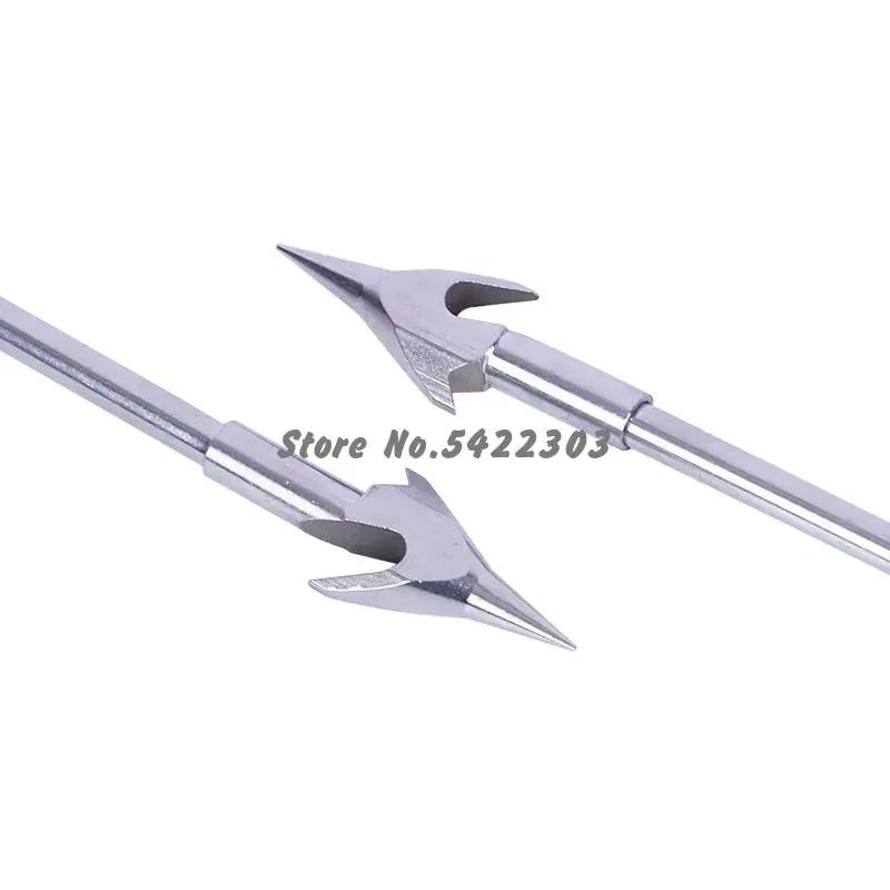

10/20pcs 304 Stainless Steel Slingshot Catapult Darts Arrow Fish Sling Bow Fishing Arrow Flying Shark Projectile Shooting