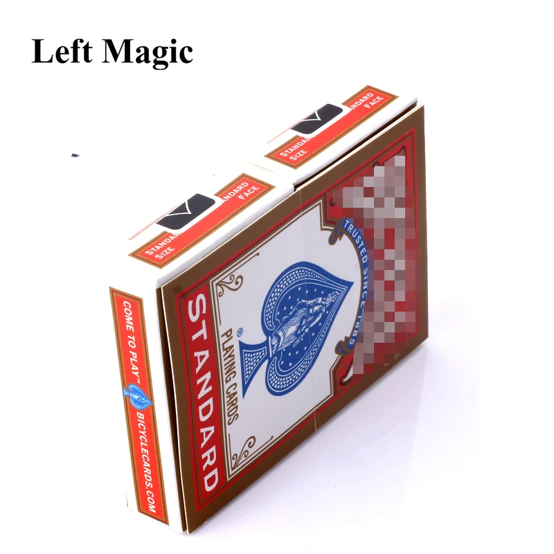 Split Deck - Card Magic Tricks Split Card Box Magic One Deck Case To Two Magic Props Accessories Illusion Mentalism Gimmick Toys
Split Deck - Card Magic Tricks Split Card Box Magic One Deck Case To Two Magic Props Accessories Illusion Mentalism Gimmick Toys