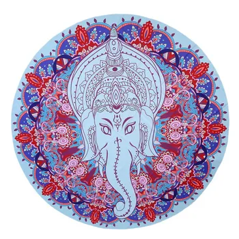 Floral Print Summer Indian Mandala Round Elephant Tapestry Wall Hanging Beach Throw Yoga Mat Decorative 150Cm Round Beach Towel
Floral Print Summer Indian Mandala Round Elephant Tapestry Wall Hanging Beach Throw Yoga Mat Decorative 150Cm Round Beach Towel